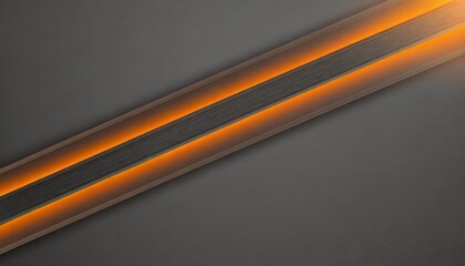 abstract dark grey background with orange light line on blank space futuristic dark luxury modern technology background