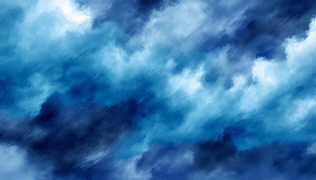 blue storm clouds background