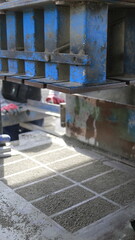 piedras, concreto, desmonte, construcción