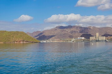 Marking vessel, concentrates and Multigua Agricultural Bulk in the Maritime Terminal in the Port of...