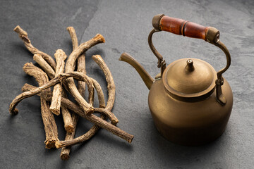 Valeriana officinalis - Organic valerian medicinal hot drink