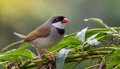 A bird in a wild telephoto, birdwatching, AI-generated.