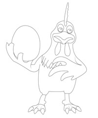 THANKSGIVING coloring book page for kids