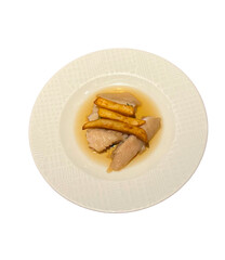 fish and fries on a plate