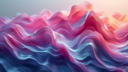 Obraz premium Abstract colorful wave pattern