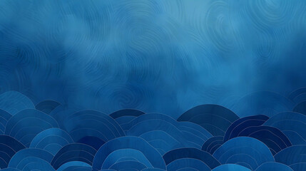 Blue abstract bokeh light background