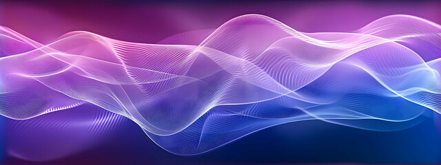 Abstract purple wireframe abstract