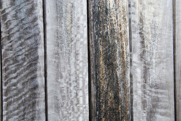 An old weathered timber board wall: Rustic charm meets weather-worn beauty, showcasing the passage...