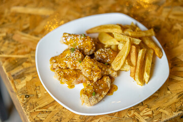 Chicken wings maracuya