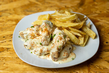 Peruvian chicken wings