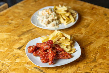 BBQ wings