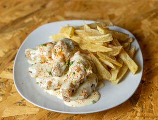 Alitas acevichadas wings