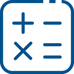 Obraz premium CNU Icon Library Blue pack