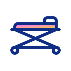 Editable stretcher vector icon. Part of a big icon set family. Perfect for web and app interfaces, presentations, infographics, etc