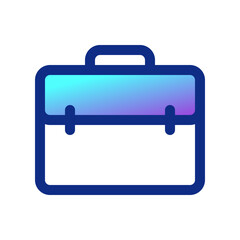Editable briefcase, portfolio vector icon. Part of a big icon set family. Perfect for web and app interfaces, presentations, infographics, etc
