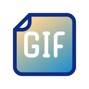 Editable vector media file icon. Part of a big icon set family. Perfect for web and app interfaces, presentations, infographics, etc