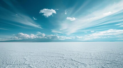 Fototapeta na wymiar The high desert Salar de Uyuni, Bolivia