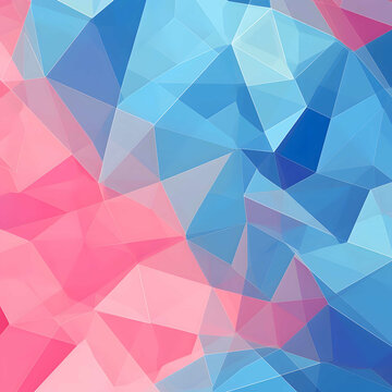Colorful Triangle Abstract Background