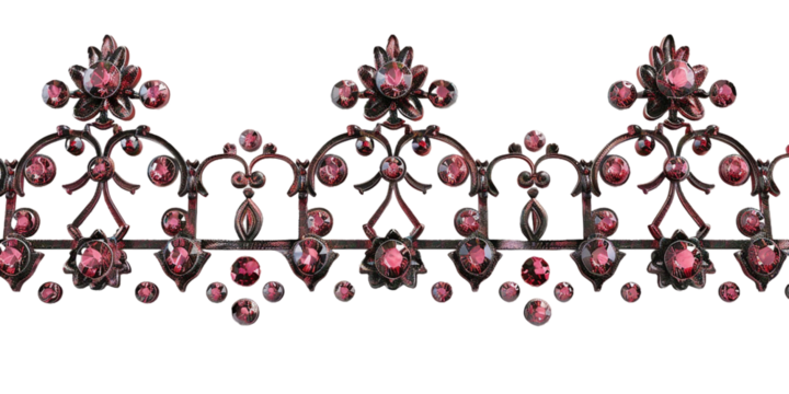 ruby fence, isolated object.