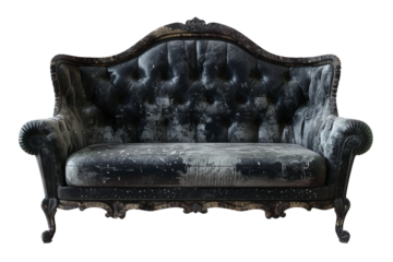 scary Couch, isolated object.