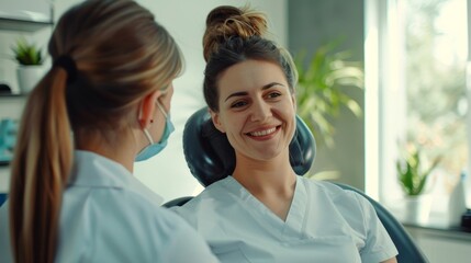 Obraz premium chiropractor giving therapy to a patient generative ai