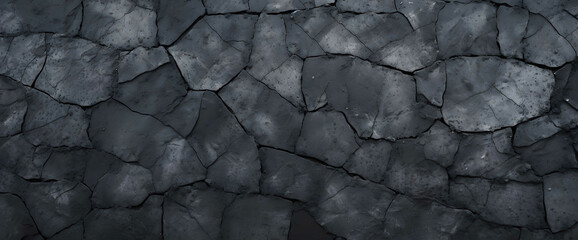 charcoal close up black tar cracked architectural interior background wall texture pattern seamless