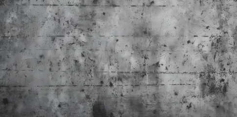 Deurstickers Aged gray concrete texture © isabellecor
