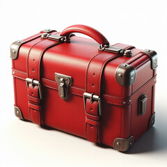 red suitcase 