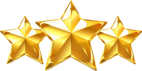 flat gold five pointed star, 3D rendered,icon,flat design,white background.