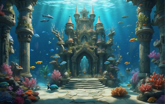 Undersea castle hotsell