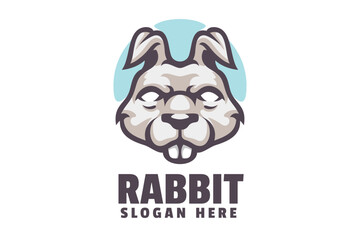 Rabbit Mascot Logo Design