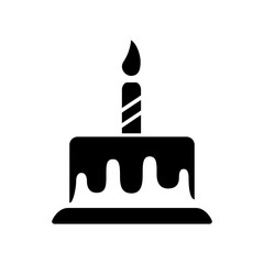 Birthday cake icon