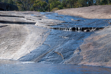 Scenery along Bald Rock Creek in Girraween National Park, Queensland, Australia