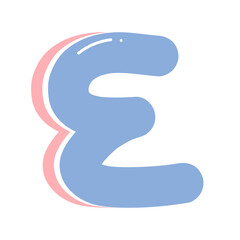 Alphabet Letter E