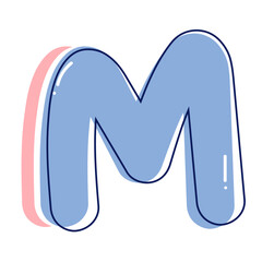 Alphabet Letter M