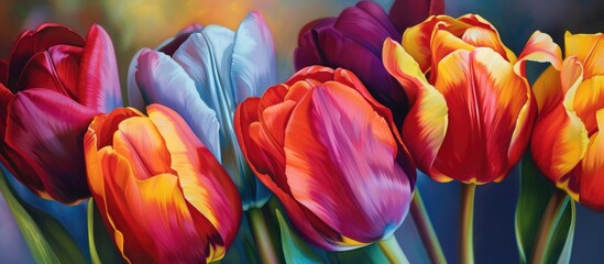 Fototapeta premium Close-up of Tulips