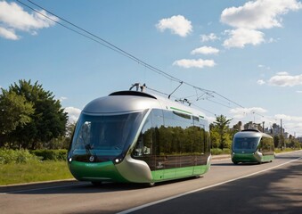 Futuristic urban transport
