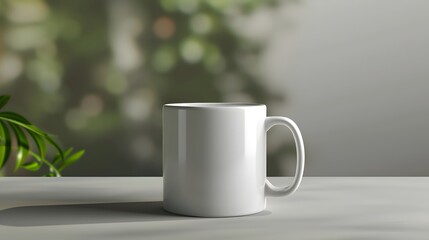 white mug coffee mockup