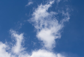 青い空と白い雲