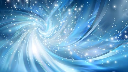 Obraz premium abstract blue background wave light