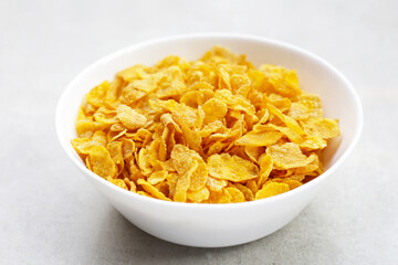 Cornflake cereal for morning breakfast