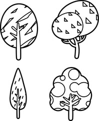 Cute trees