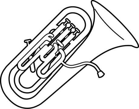 Tuba clip art preview