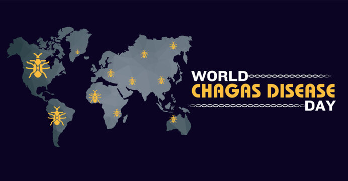 World Chagas Disease Day, campaign or celebration banner design