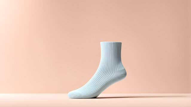 Vibrant White Socks Empowering Mental Health Awareness and Acceptance