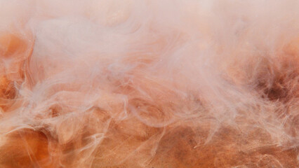 Glitter mist texture color smoke orange pink ink