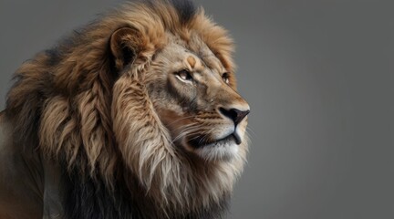 Fototapeta premium portrait of a lion