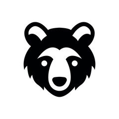 Bear head icon design