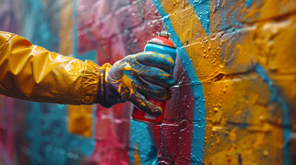Obraz premium Graffiti Art: Street Expression