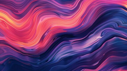 Obraz premium Colorful wave pattern background design 